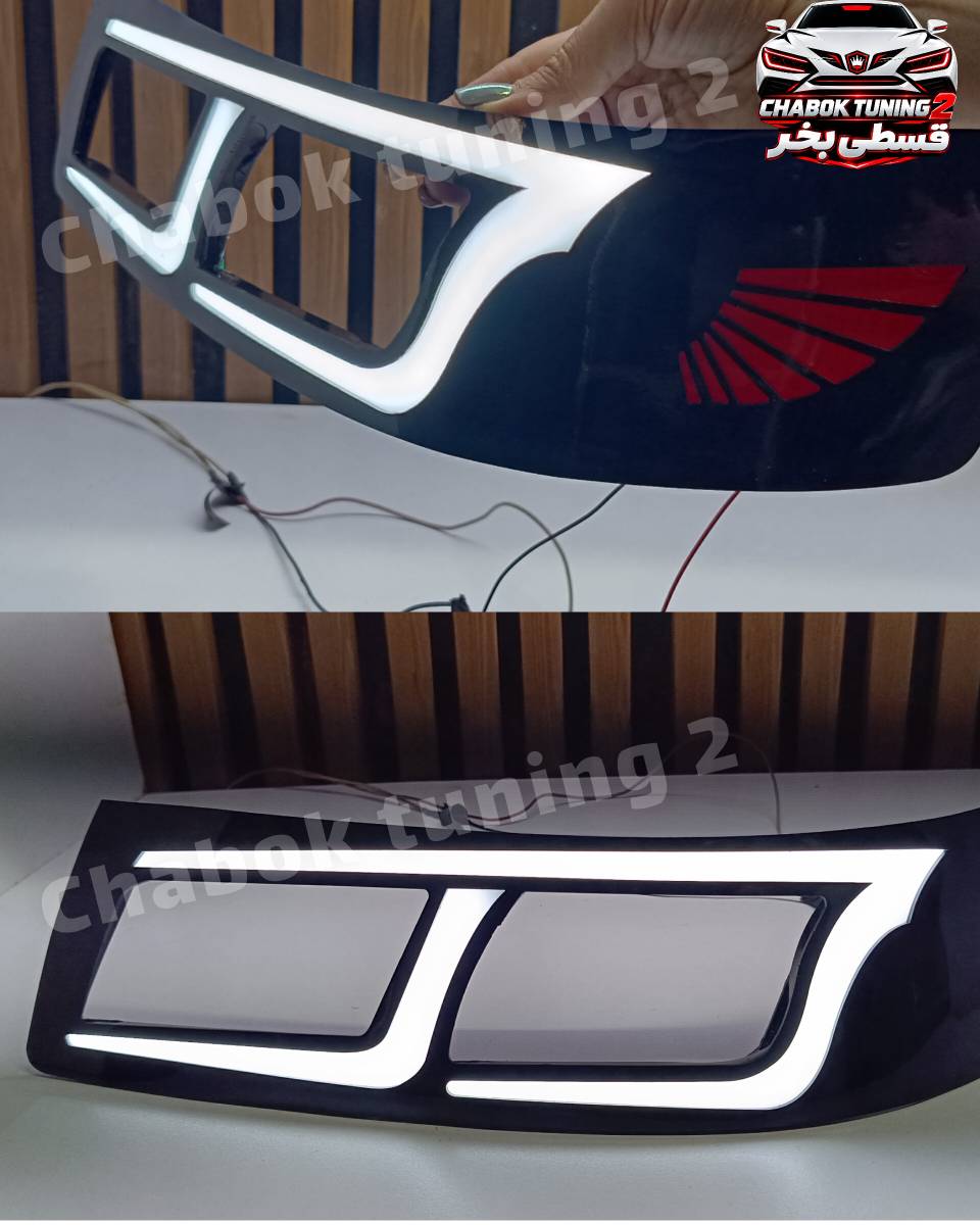 نئون پلکسی سمند طرح لیمیتد سفید