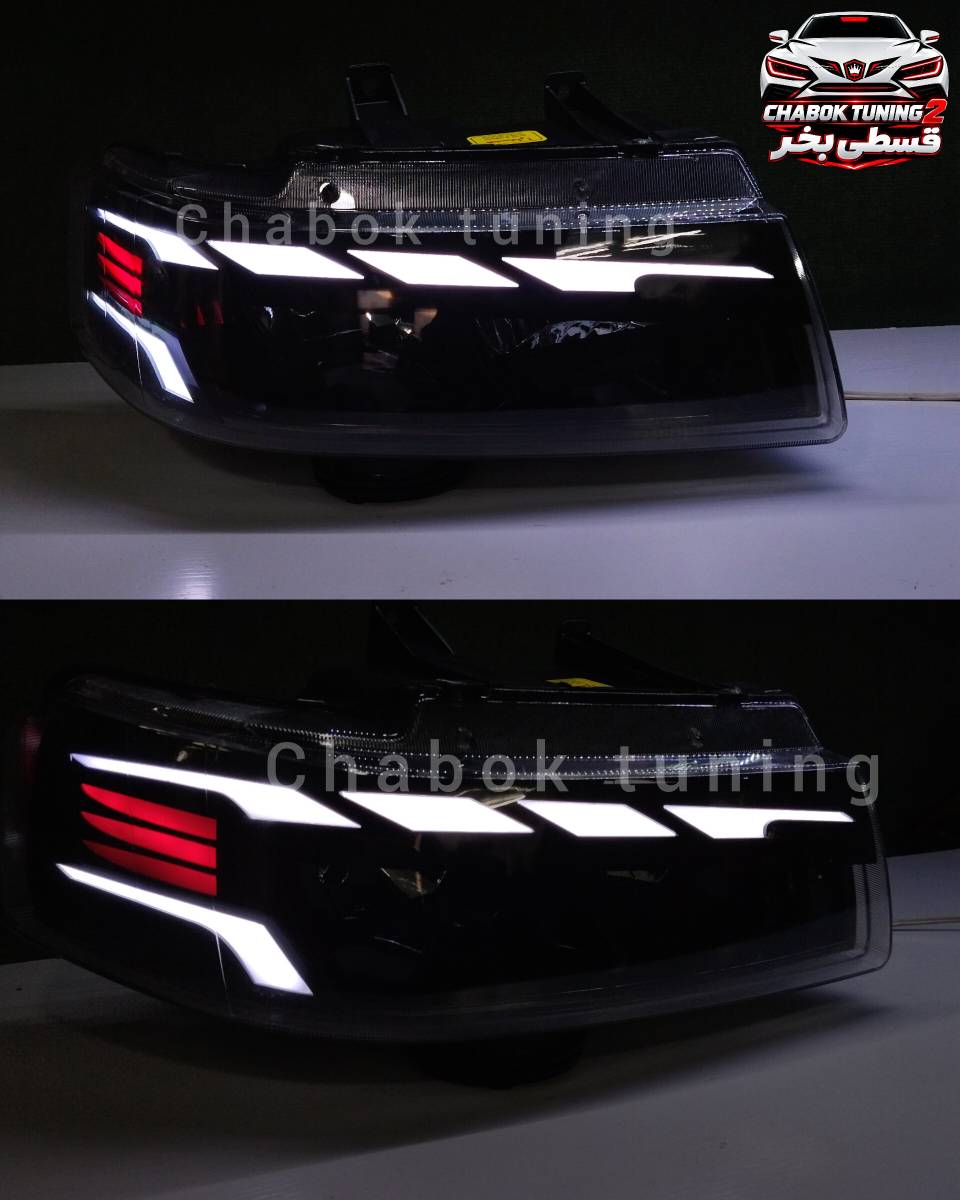 چراغ جلو سمند طرح  new T