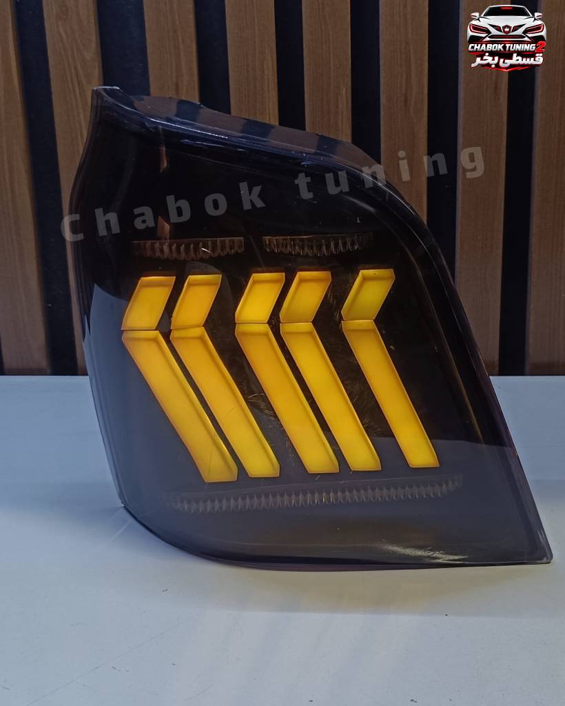 چراغ عقب 111 طرح 408 طلق دودی ال ای دی انبه ای
